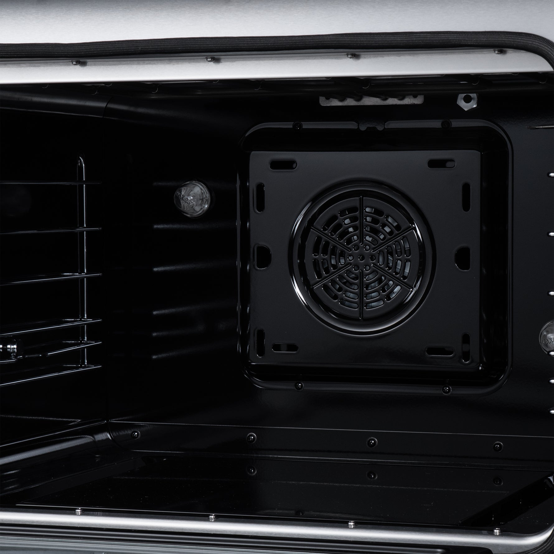Galiano 30 Inch Freestanding Electric range, 4 radiant burners, 4.32 cf. True Convection oven, Air fryer kit, Black