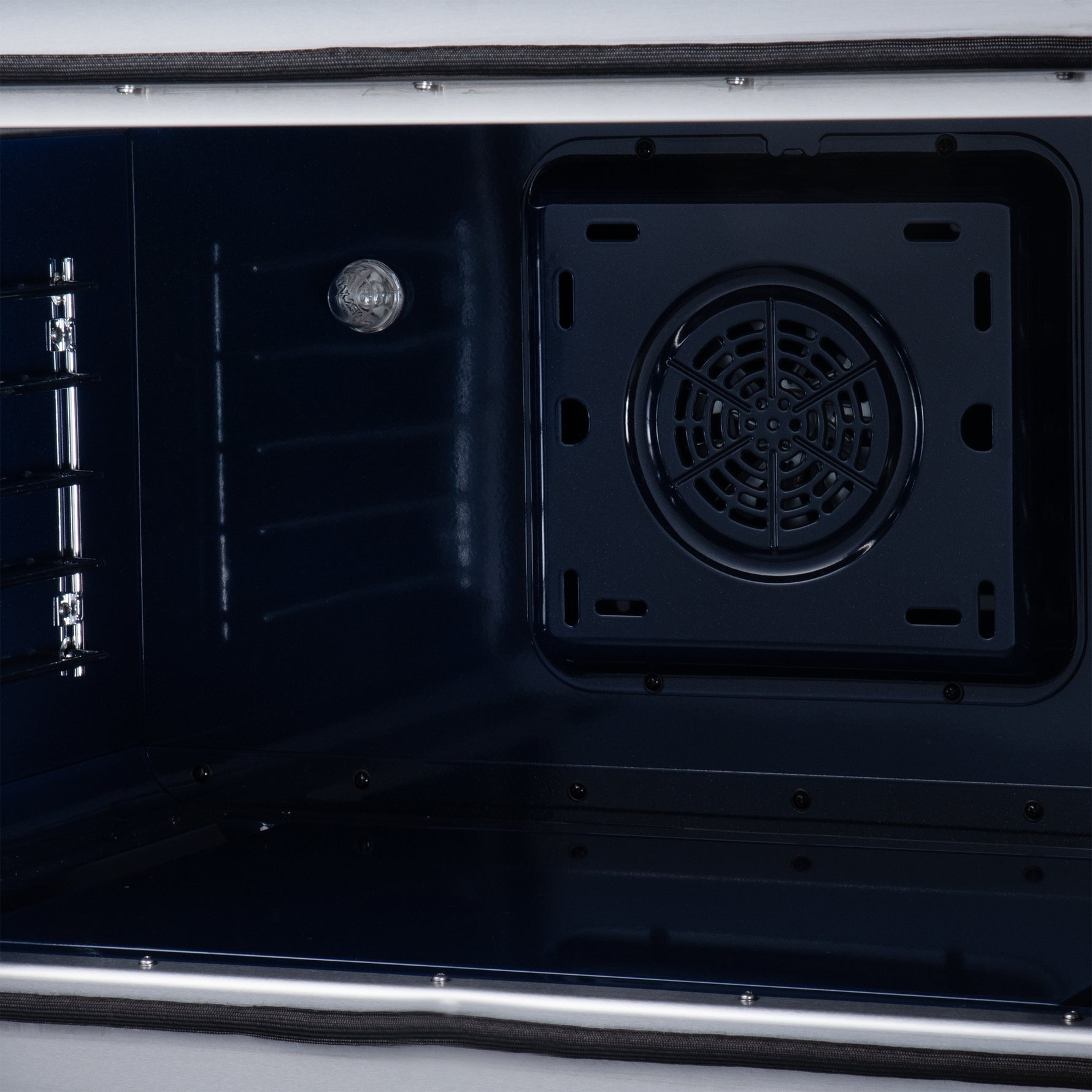 Massimo 30 Inch French Door Electric range, 5 radiant burners, 4.32 cf. True Convection oven, Air fryer kit, Black