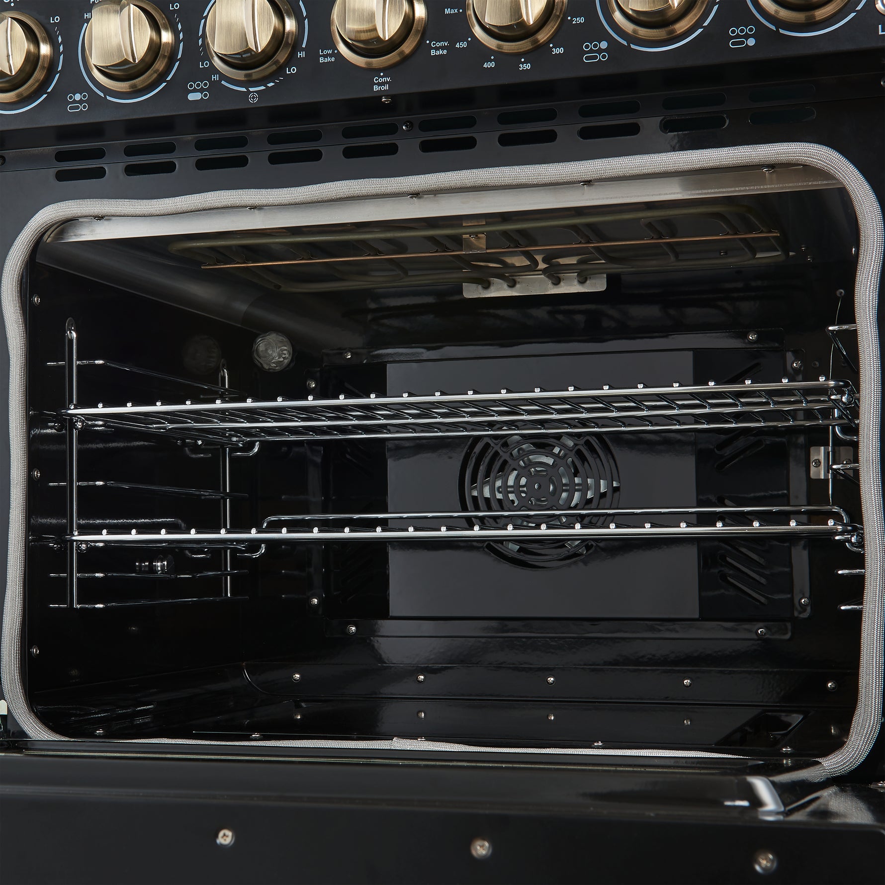 Forno Paolo 30-Inch Freestanding Electric Range, Black, 4.38 cu.ft, True Convection Oven, Energy Efficient - BonPrix Électroménagers
