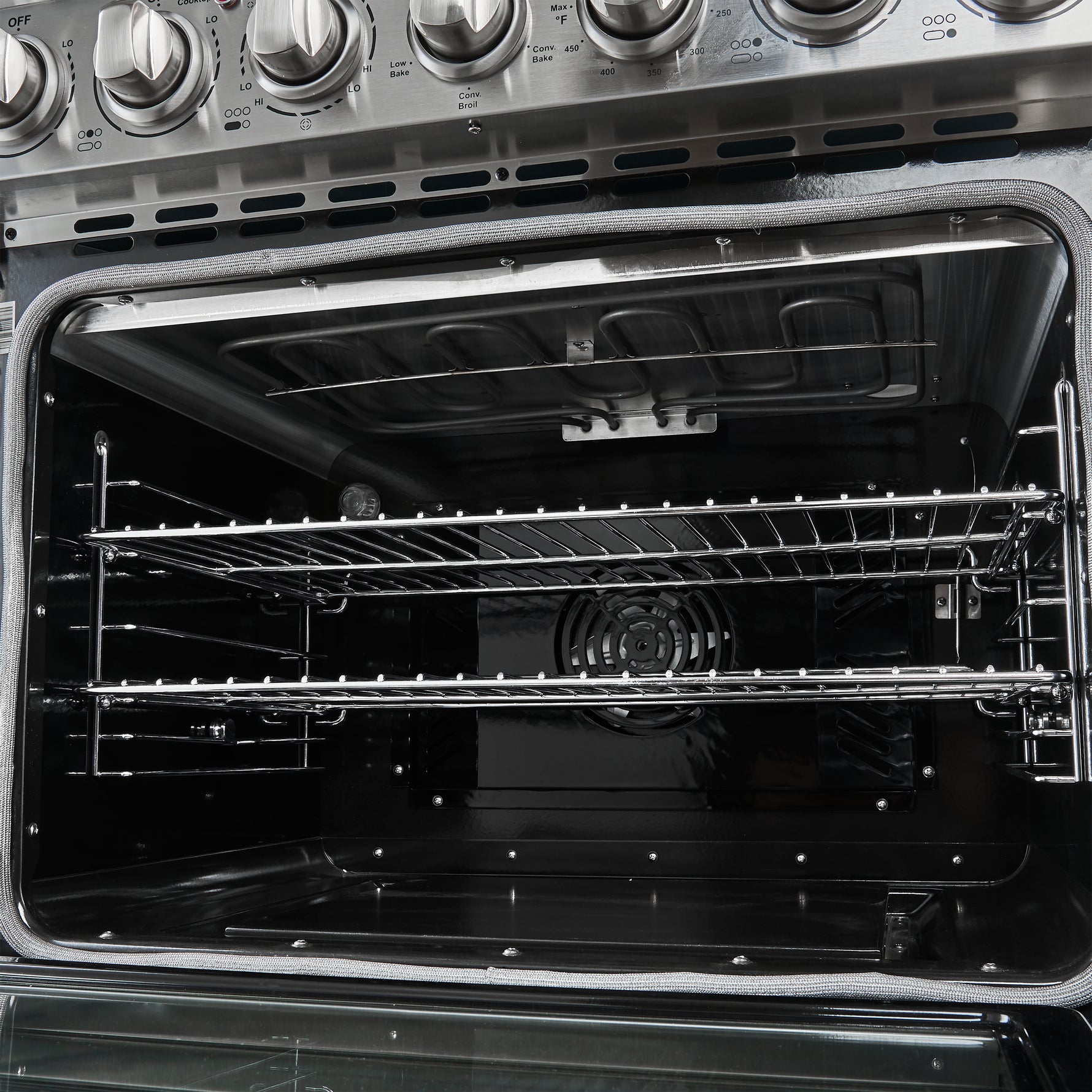 Forno Paolo 30-Inch Freestanding Electric Range, Stainless Steel, 4.38 cu.ft, True Convection Oven, Energy Efficient - BonPrix Électroménagers