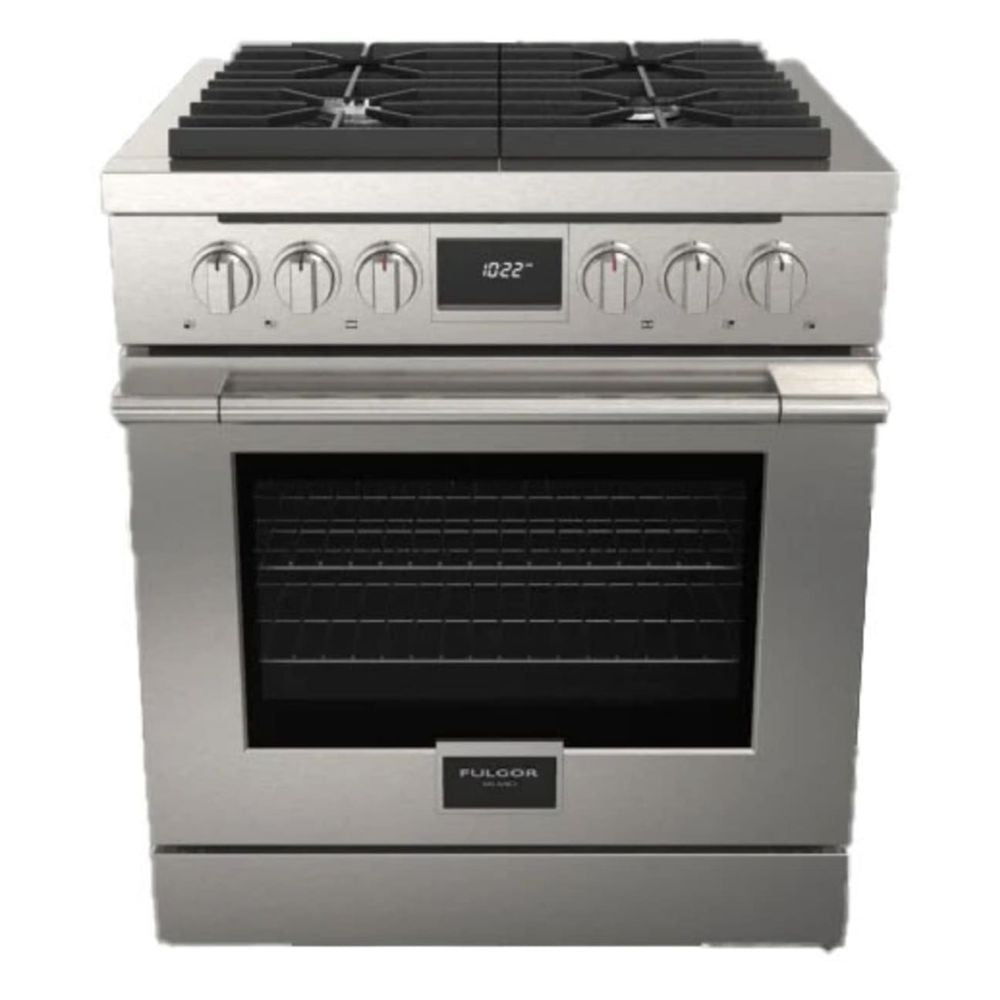 F4PDF304S1 - RANGES - Fulgor - Dual Fuel - Stainless Steel - Open Box - BonPrix Électroménagers