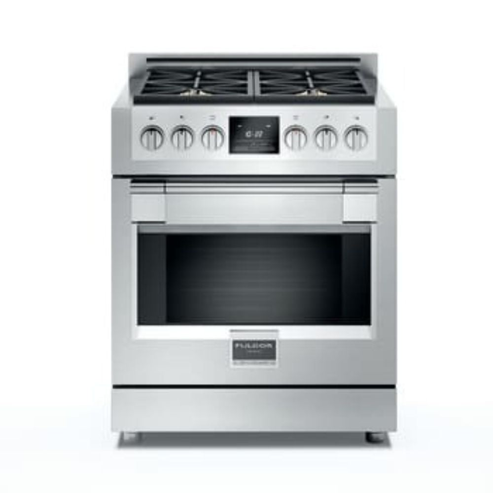 F6PDF304S1 - RANGES - Fulgor Milano - Dual Fuel - Stainless Steel - Open Box - BonPrix Électroménagers