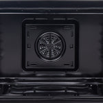 Forno Asti 30-Inch French Door Electric Wall Oven in Stainless Steel, 3.68 cu. ft. True Convection, 3,600W, Air Fry, Sous Vide, Self-Clean - BonPrix Électroménagers