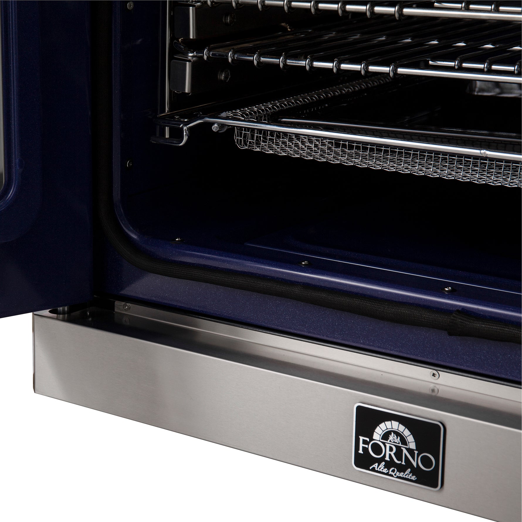 Forno Gallico 30-Inch Electric French Door Wall Oven, Stainless Steel, True Convection, Air Fry, Self-Cleaning - BonPrix Électroménagers