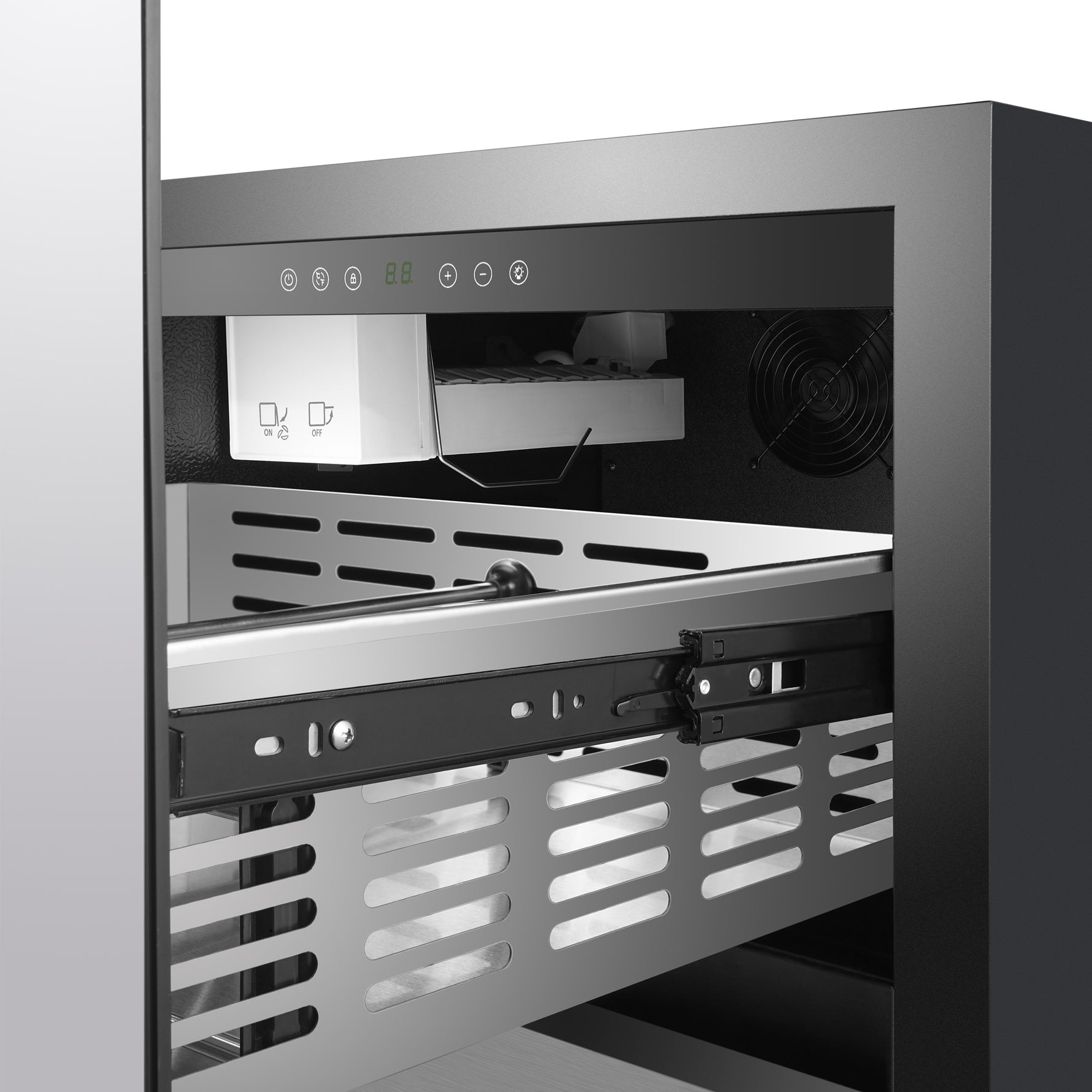 Forno Cosenza 24" Built-In Indoor/Outdoor Drawer Freezer with Ice Maker, 4.69 cu.ft. - BonPrix Électroménagers