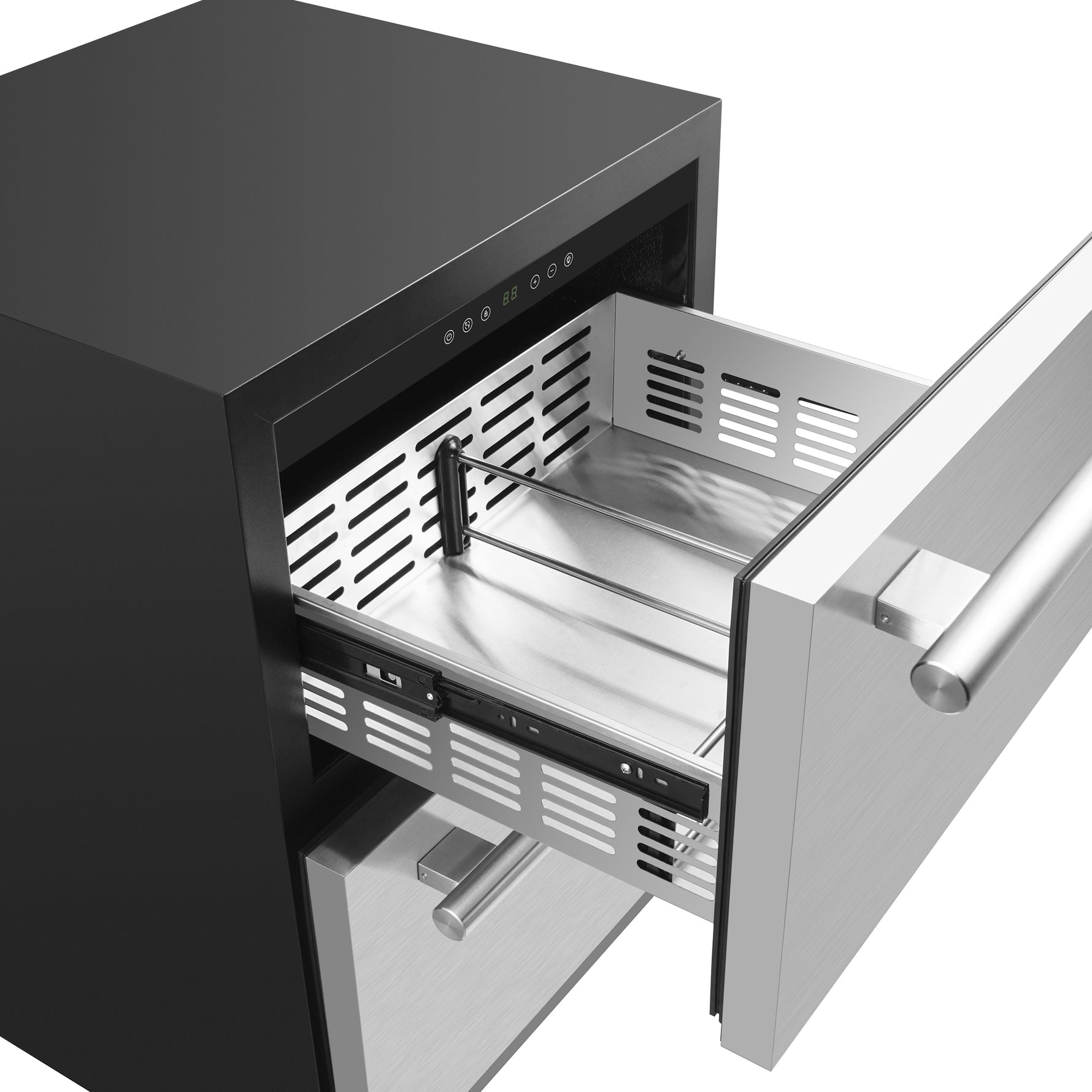 Forno Cosenza 24" Built-In Indoor/Outdoor Drawer Freezer with Ice Maker, 4.69 cu.ft. - BonPrix Électroménagers