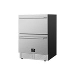 Forno Cosenza 24" Built-In Indoor/Outdoor Drawer Freezer with Ice Maker, 4.69 cu.ft. - BonPrix Électroménagers