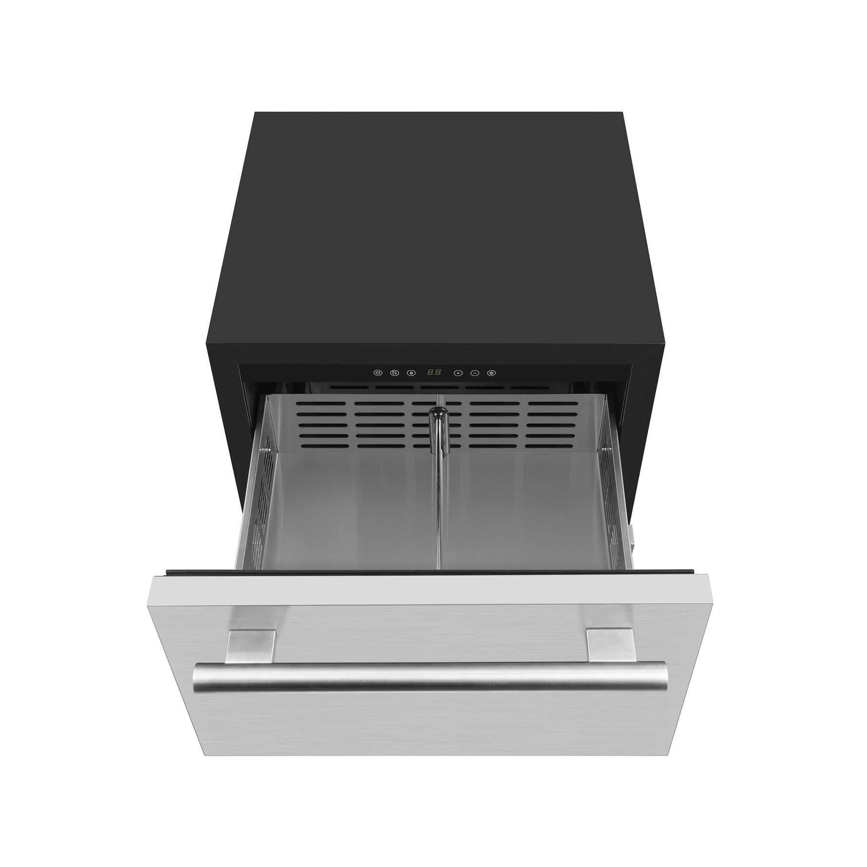 Forno Cosenza 24" Built-In Indoor/Outdoor Drawer Freezer with Ice Maker, 4.69 cu.ft. - BonPrix Électroménagers