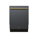 Forno Romano Espresso 24-Inch Built-In Dishwasher, Black Finish, Stainless Steel Tub, 49 dBA, Energy Star Certified - BonPrix Électroménagers