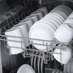 Forno Polo 18-Inch Built-In Black Dishwasher, 8 Place Settings, ENERGY STAR Certified, 52 dBA - BonPrix Électroménagers
