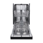 Forno Polo 18-Inch Built-In Black Dishwasher, 8 Place Settings, ENERGY STAR Certified, 52 dBA - BonPrix Électroménagers
