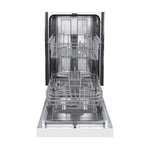 Forno Polo 18-Inch Built-In White Dishwasher, 8 Place Settings, ENERGY STAR Certified, 52 dBA - BonPrix Électroménagers