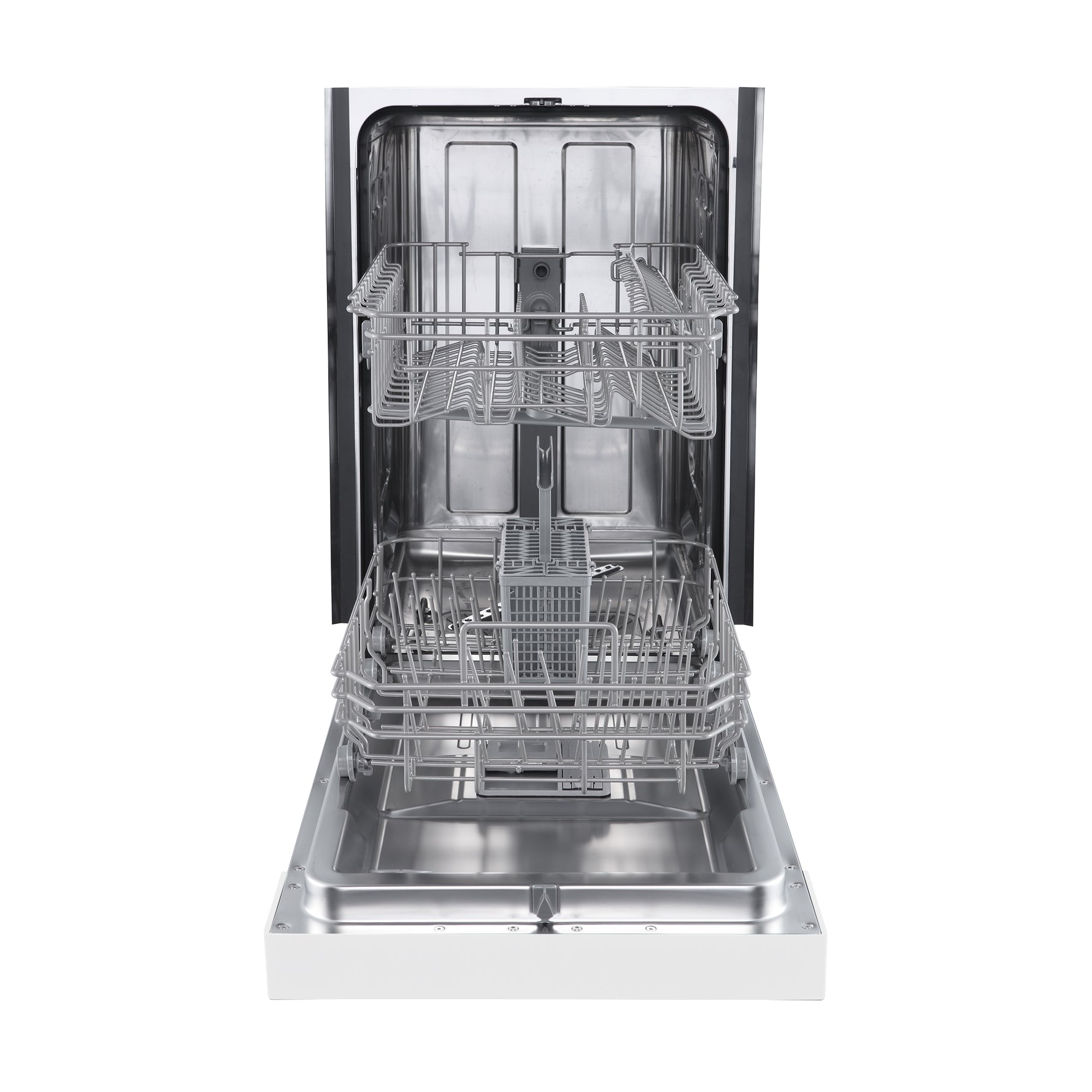 Forno Polo 18-Inch Built-In White Dishwasher, 8 Place Settings, ENERGY STAR Certified, 52 dBA - BonPrix Électroménagers