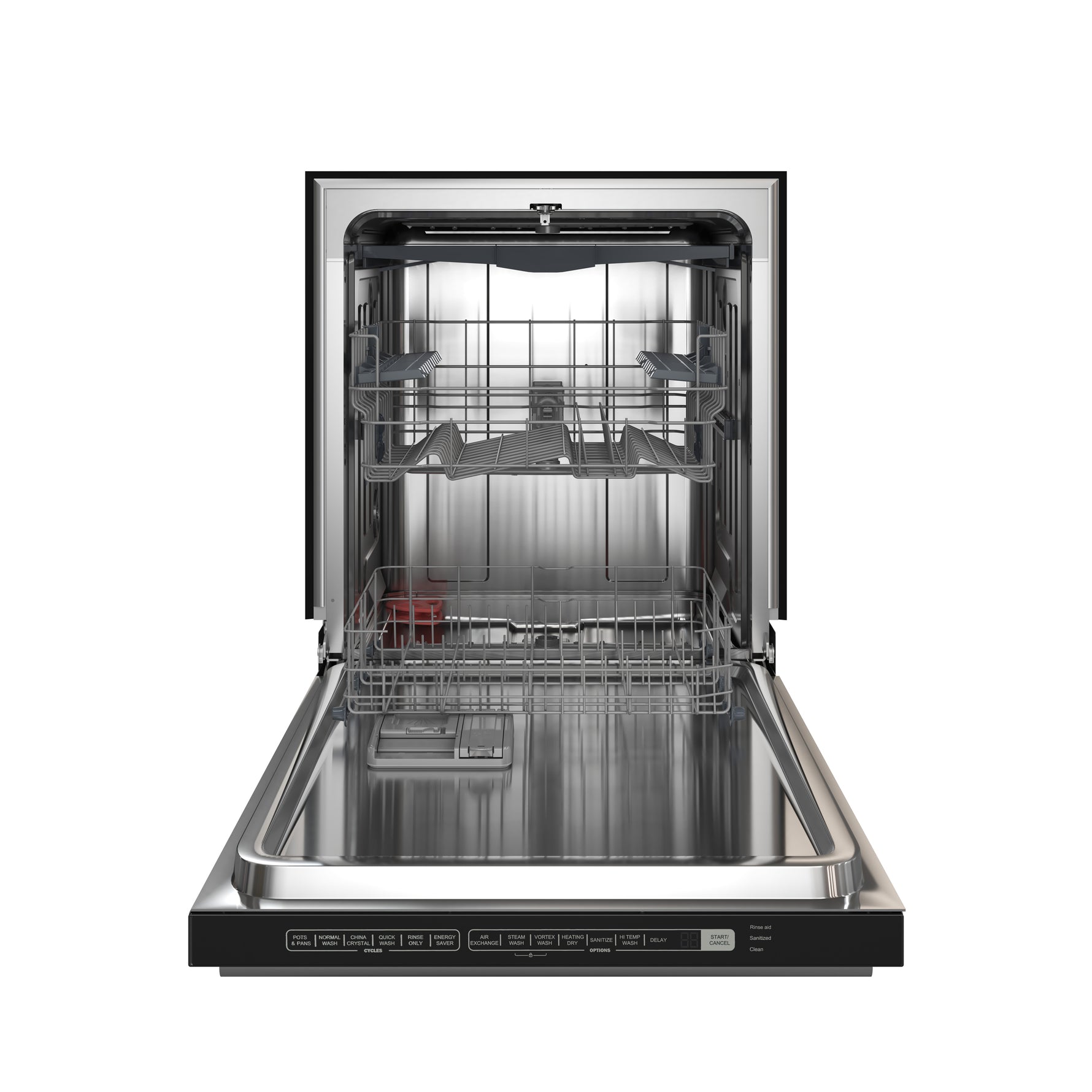 Forno Pozzo 24-Inch Built-In Tall Tub Top Control Dishwasher, Black, 49 dBA, Soil-Sensing Capable, ENERGY STAR - BonPrix Électroménagers