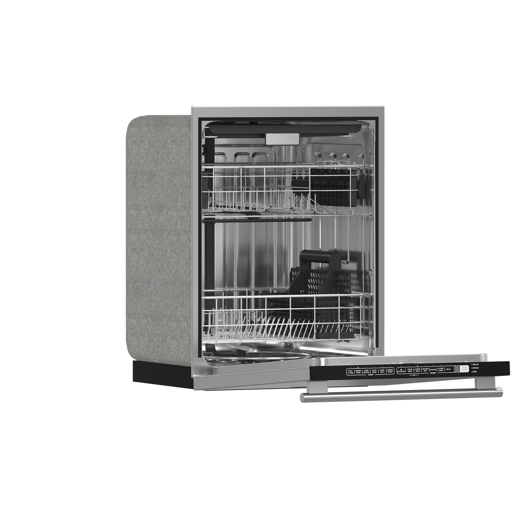 Forno Pozzo 24-Inch Built-In Tall Tub Top Control Dishwasher, Stainless Steel, 49 dBA, ENERGY STAR Certified - BonPrix Électroménagers