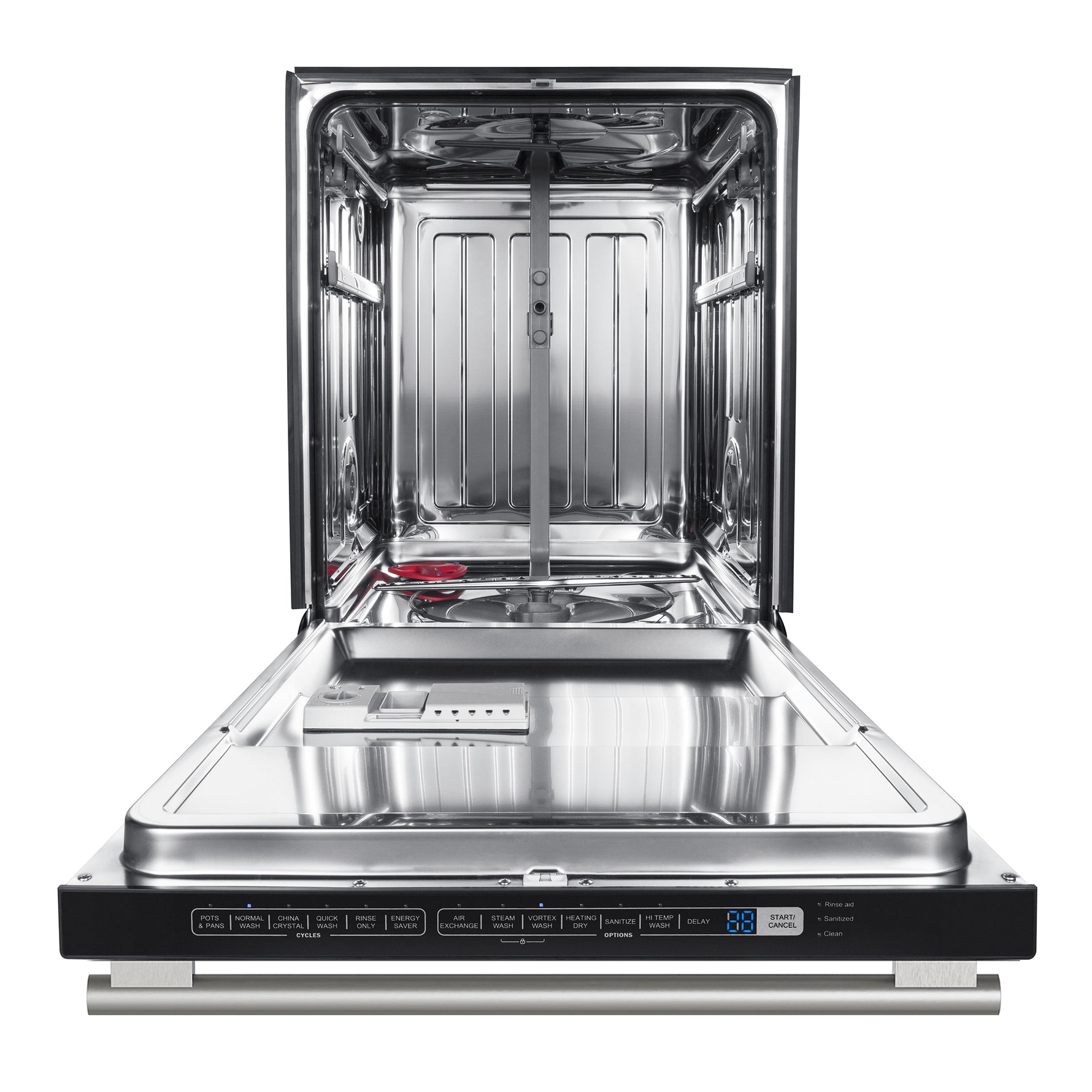 Forno Pozzo 24-Inch Built-In Tall Tub Top Control Dishwasher, White, 49 dBA, ENERGY STAR Certified - BonPrix Électroménagers