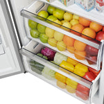 Forno Maderno 28-Inch Built-In Convertible Refrigerator, 13.6 cu.ft, Left Swing, Decorative Grill, ENERGY STAR Certified - BonPrix Électroménagers