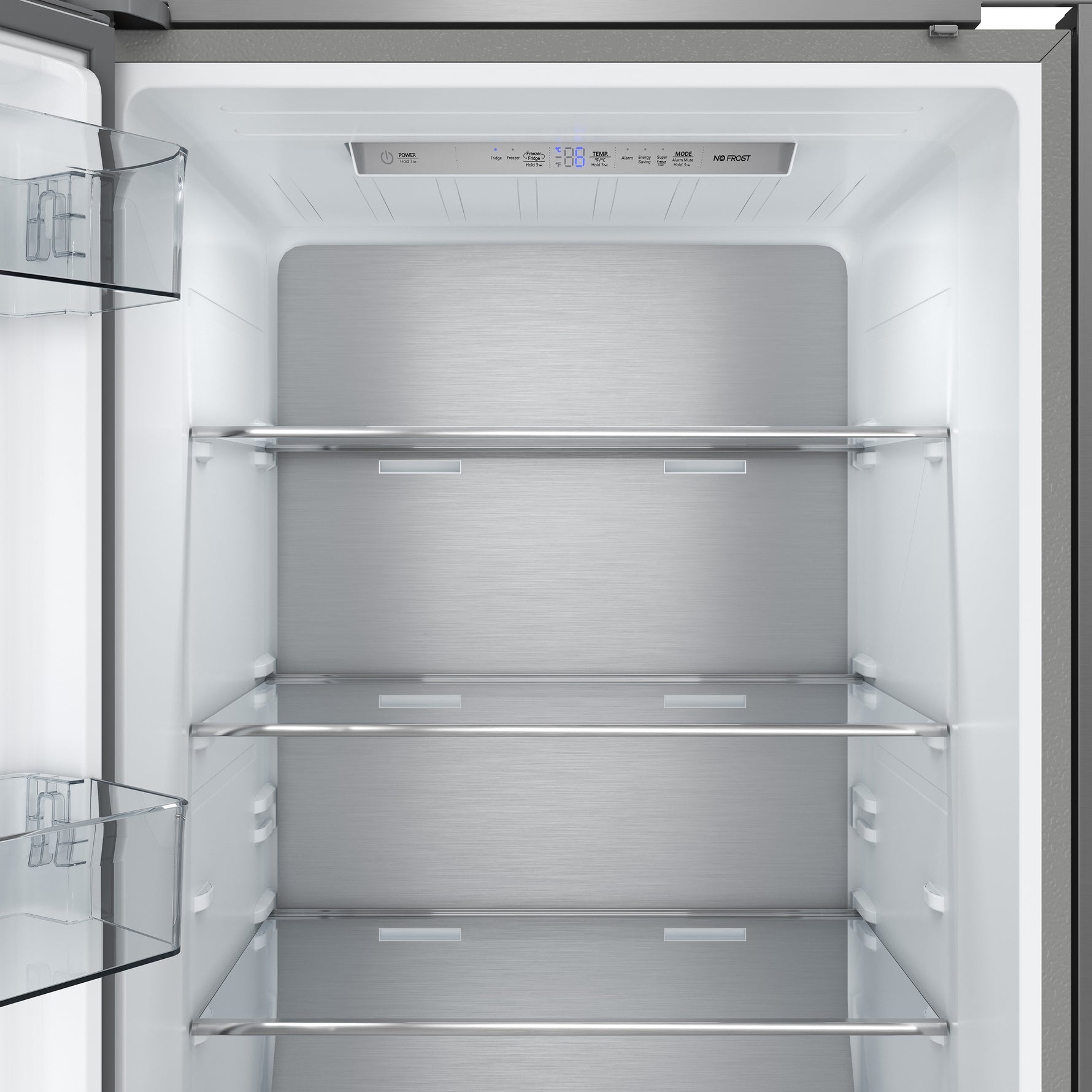 Forno Maderno 28" Built-In Convertible Refrigerator, 13.6 cu.ft. Left Swing with Decorative Grill - 32" Wide - BonPrix Électroménagers