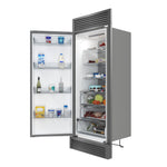 Forno Maderno 28" Built-In Convertible Refrigerator, 13.6 cu.ft. Left Swing with Decorative Grill - 32" Wide - BonPrix Électroménagers
