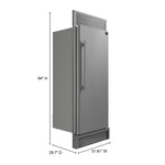 Forno Maderno 28-Inch Built-In Convertible Refrigerator, 13.6 cu.ft, Right Swing, Decorative Grill, ENERGY STAR Certified - BonPrix Électroménagers