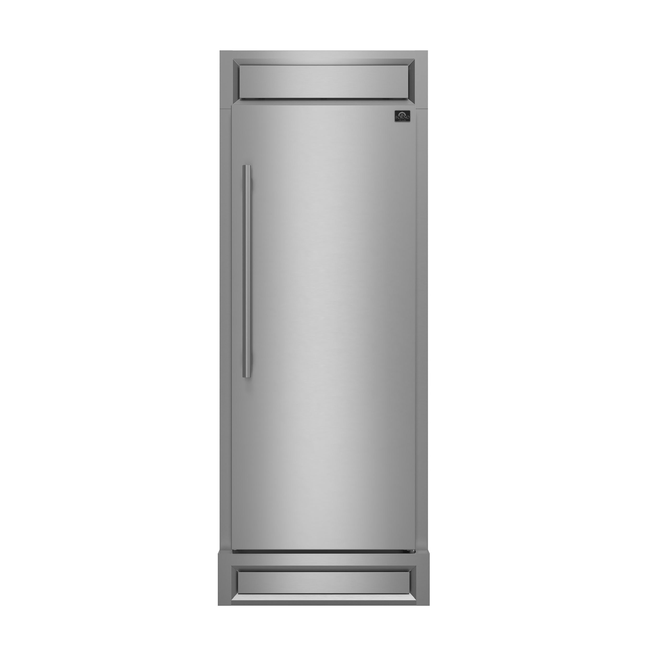 Forno Maderno 28-Inch Built-In Convertible Refrigerator, 13.6 cu.ft, Right Swing, Decorative Grill, ENERGY STAR Certified - BonPrix Électroménagers