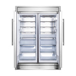 FORNO Premium 2-Piece Kitchen Bundle - Galiano 48" Stainless Steel Gas Range, Forno Maderno 2-28 " Wide Units with Decorative Trim - FBDL-018-03CAUS - BonPrix Électroménagers
