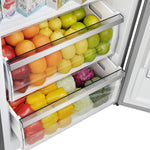 Forno Maderno 2-28-Inch Wide Convertible Refrigerator/Freezer, Decorative Trim, 27.2 cu.ft, 84-Inch High, ENERGY STAR Certified - BonPrix Électroménagers