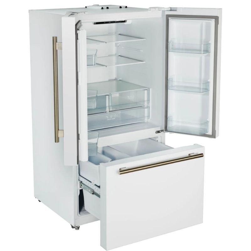 FFFFD178336WHT - REFRIGERATORS - Forno - French 3-Door - White - Open Box