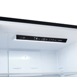 Forno Milano Espresso 31-Inch Bottom Freezer Refrigerator, Black, 17.2 cu.ft Capacity, Energy Efficient - BonPrix Électroménagers