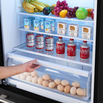 Forno Milano Espresso 31-Inch Black Bottom Freezer Refrigerator, 17.2 Cu. Ft., Energy-Efficient, No Frost, Built-In Ice Maker - BonPrix Électroménagers