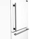 Forno Milano Espresso 31-Inch Bottom Freezer Refrigerator, White, 17.2 cu.ft Capacity, Energy Efficient - BonPrix Électroménagers