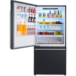 FFFFD1786-31BLK - REFRIGERATORS - Forno - Bottom Freezer - Black - Open Box