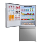 Forno Milano Espresso 31-Inch Stainless Steel Bottom Freezer Refrigerator, 17.2 cu.ft., Built-In Ice Maker, ENERGY STAR - BonPrix Électroménagers