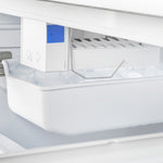 Forno Gallipoli 30-Inch French Door Refrigerator, 17.5 cu.ft Capacity, Decorative Grill, 34-Inch Width, Stainless Steel, No Frost Technology, Energy Efficient - BonPrix Électroménagers