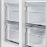 Forno Salerno 33-Inch Side-by-Side Stainless Steel Refrigerator, 15.6 cu.ft, ENERGY STAR Certified - BonPrix Électroménagers