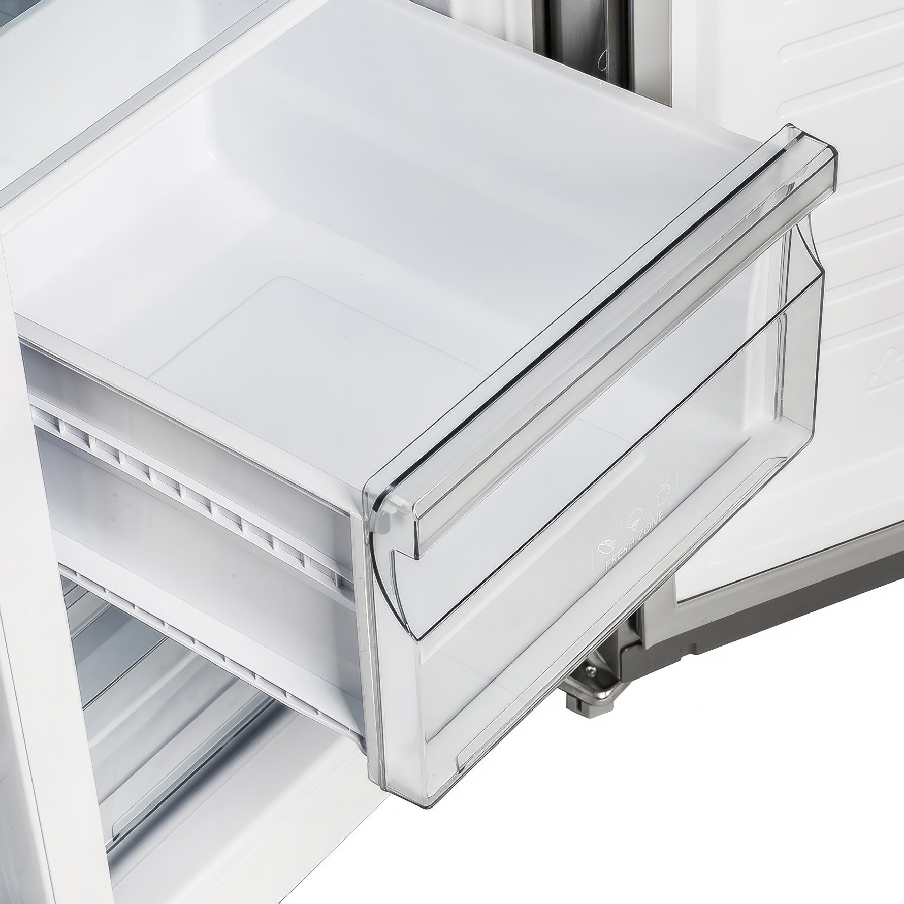 Forno Salerno 33-Inch Side-by-Side Stainless Steel Refrigerator, 15.6 cu.ft, ENERGY STAR Certified - BonPrix Électroménagers