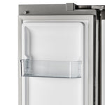 Forno Salerno 37-Inch Built-In Stainless Steel Refrigerator, 15.6 cu.ft, Modern Decorative Grill, ENERGY STAR Certified - BonPrix Électroménagers