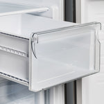 Forno Salerno 37-Inch Built-In Stainless Steel Refrigerator, 15.6 cu.ft, Decorative Grill, ENERGY STAR Certified - BonPrix Électroménagers