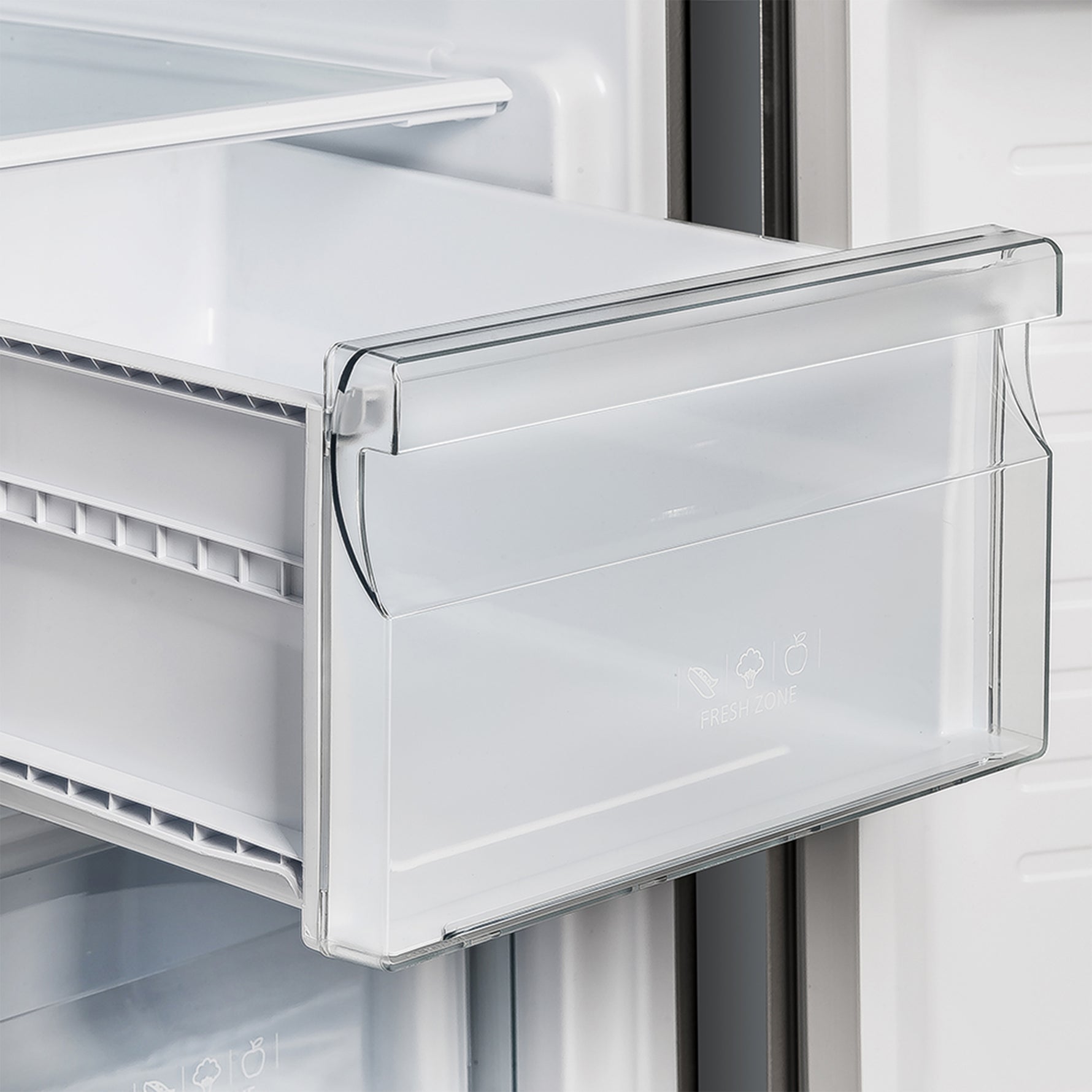 Forno Salerno 37-Inch Built-In Stainless Steel Refrigerator, 15.6 cu.ft, Decorative Grill, ENERGY STAR Certified - BonPrix Électroménagers