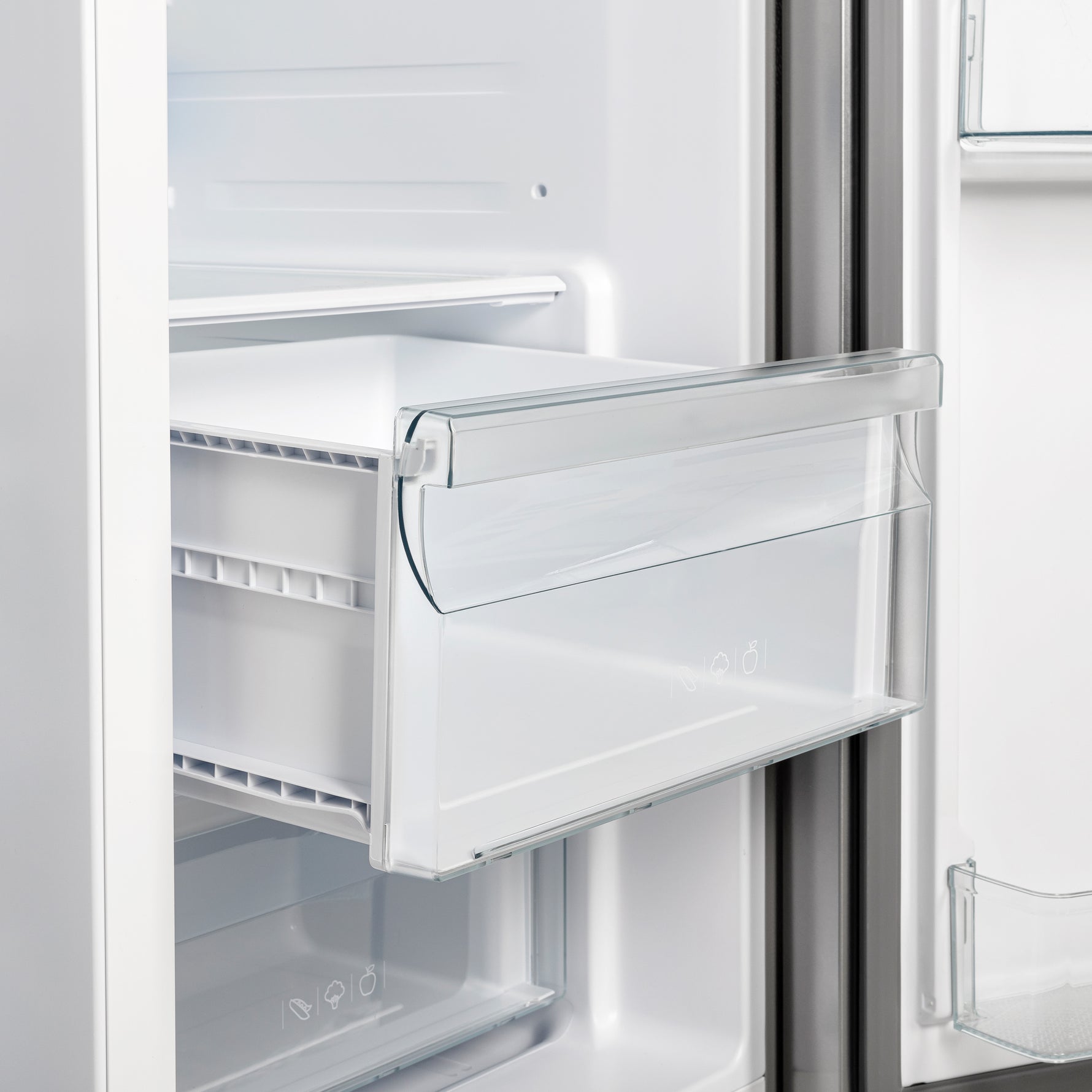 Forno Salerno 36-Inch Side-by-Side Stainless Steel Refrigerator, 20 cu.ft, ENERGY STAR Certified - BonPrix Électroménagers