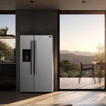FORNO Premium 2-Piece Kitchen Bundle -Marco 30-inch Gas Range Stainless Steel, Forno Salerno 36" Side by Side Stainless Steel Refrigerator 20 cu.ft - FBDL-021-03CAUS - BonPrix Électroménagers