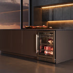 Forno Asciutto 24-Inch Dry Aging Cabinet, Stainless Steel 304, 4.41 cu.ft, LED Lighting, Adjustable Shelves - BonPrix Électroménagers