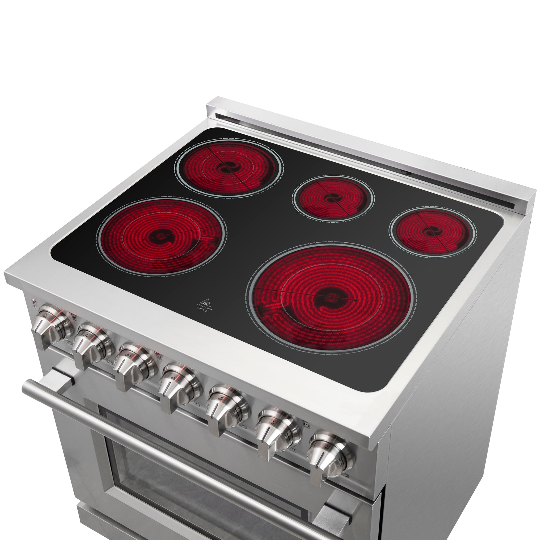 Forno Massimo 30-Inch Freestanding Electric Range, True Convection Oven - BonPrix Électroménagers