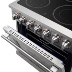 Forno Massimo 30-Inch Freestanding Electric Range, True Convection Oven - BonPrix Électroménagers