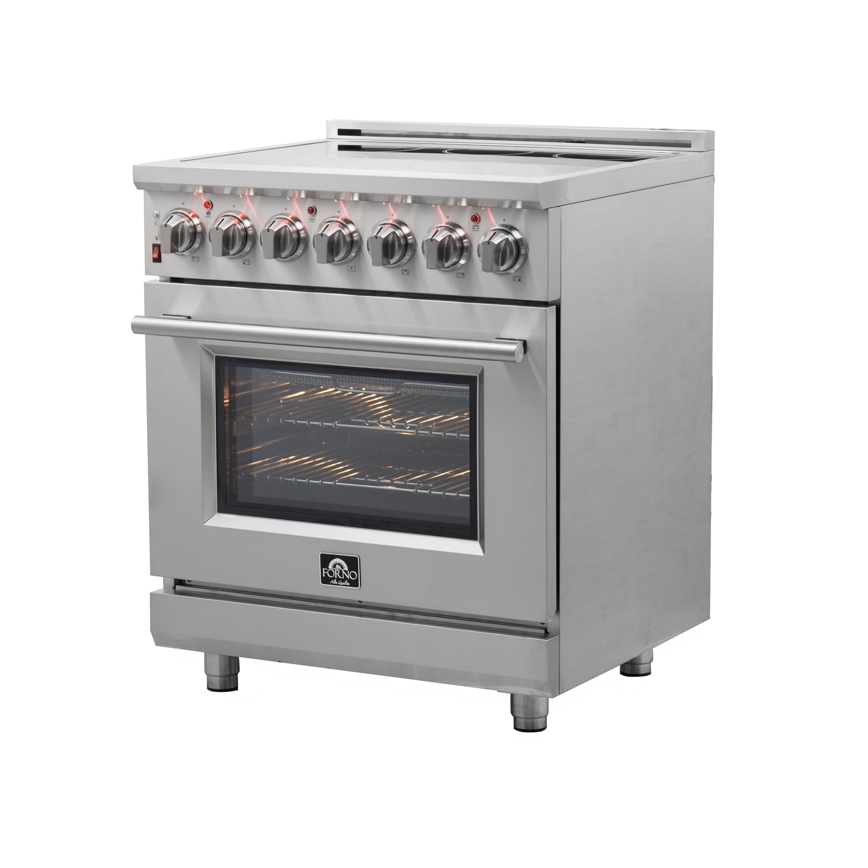 Forno Massimo 30-Inch Freestanding Electric Range, True Convection Oven - BonPrix Électroménagers