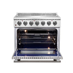 Forno Massimo 36-Inch Freestanding Chef Door Electric Range, True Convection Oven - BonPrix Électroménagers