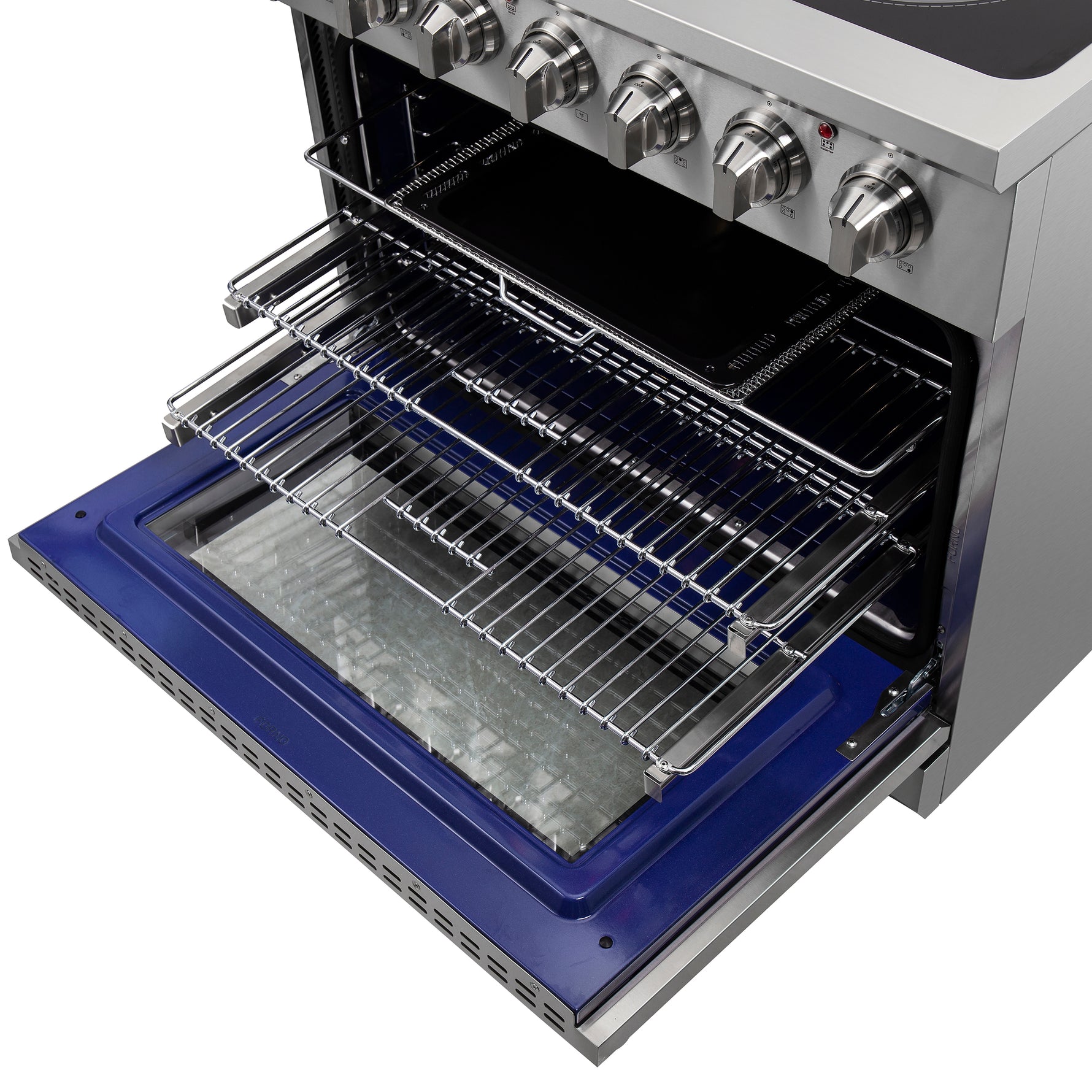 Forno Massimo 36-Inch Freestanding Chef Door Electric Range, True Convection Oven - BonPrix Électroménagers