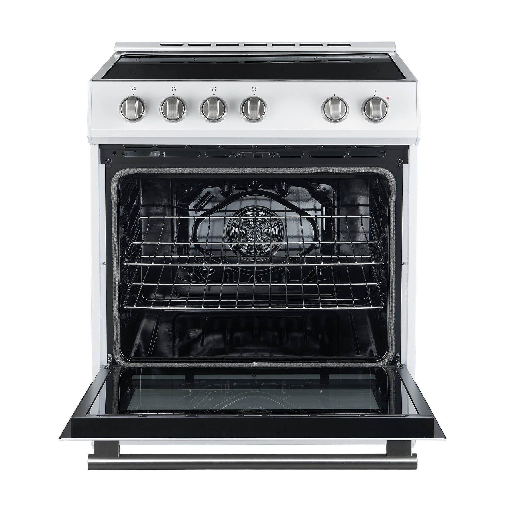 Forno Leonardo Espresso 30-Inch White Electric Range, True Convection, Energy Efficient - BonPrix Électroménagers