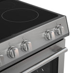 Forno Leonardo Espresso 30-Inch Stainless Steel Electric Range, True Convection, Energy Efficient - BonPrix Électroménagers