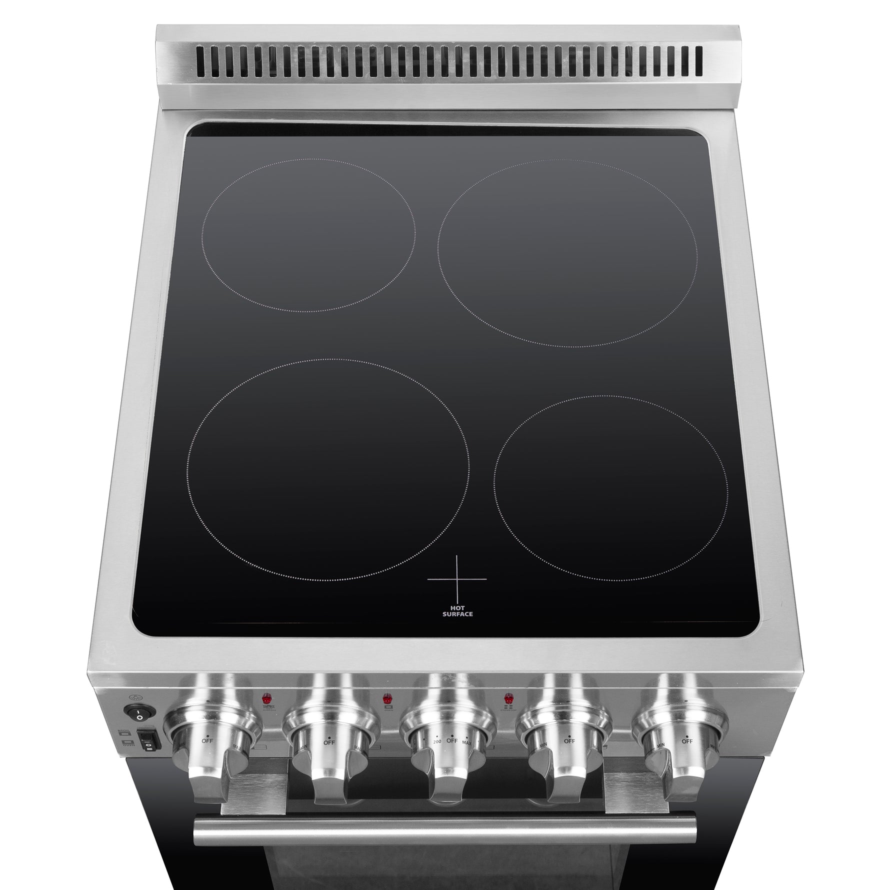Forno Pallerano 20-Inch Freestanding Electric Range, Canada Version, Plug and Cord Included - BonPrix Électroménagers
